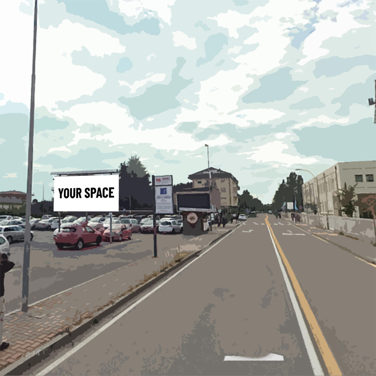 SPAZIO PUBBLICITARIO 600 x 300 Via Forlanini (PONTE SAN PIETRO) Dal 19/10/2026 al 01/11/2026 14 giorni